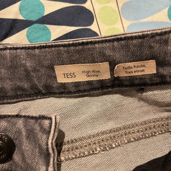Mavi Tess jeans dark grey size 29 Cropped!  Unique and worn only few times - Picture 3 of 7